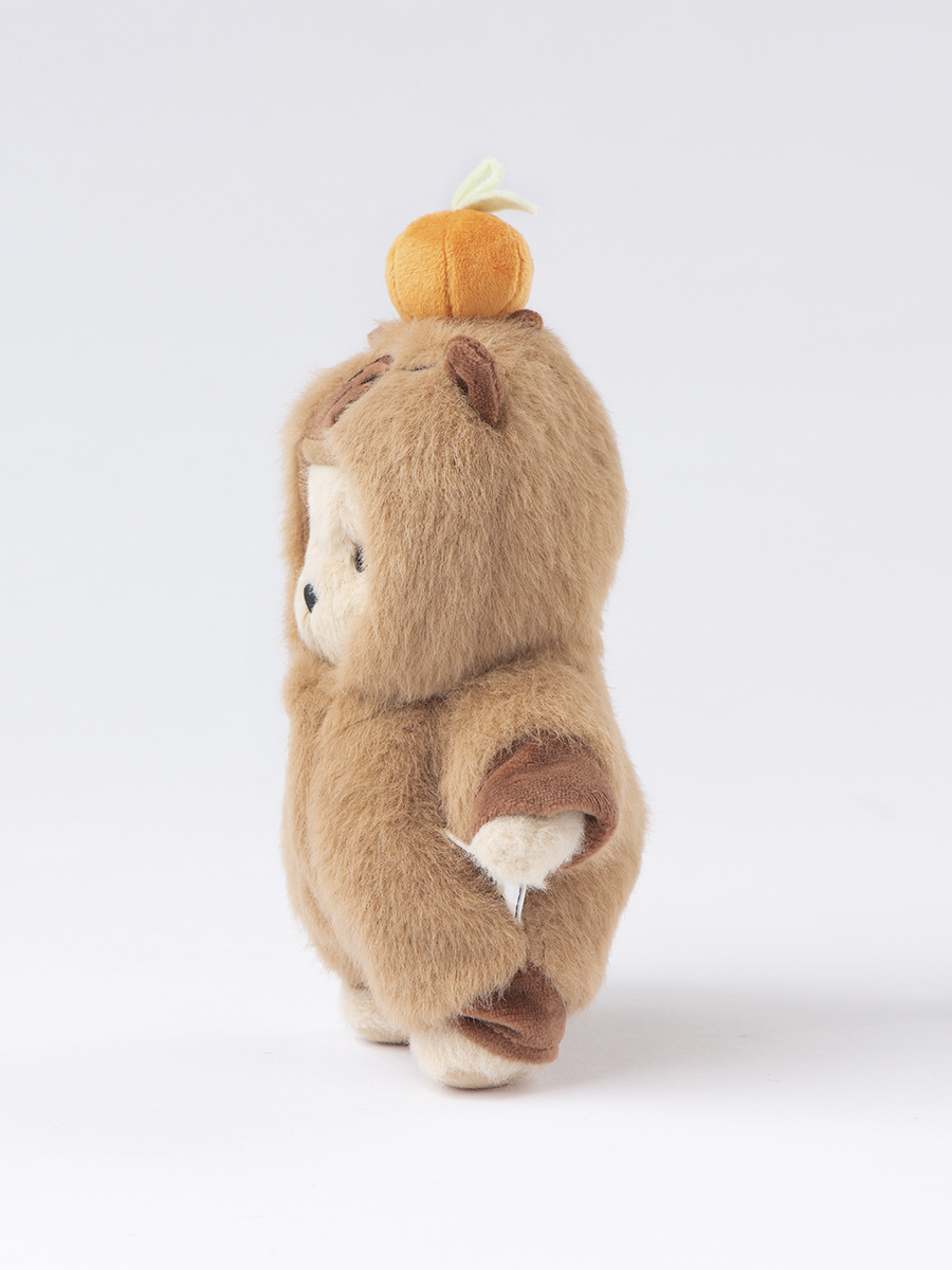 Мягкая игрушка TeddyTales Медведь в костюме Капибары - фото 7