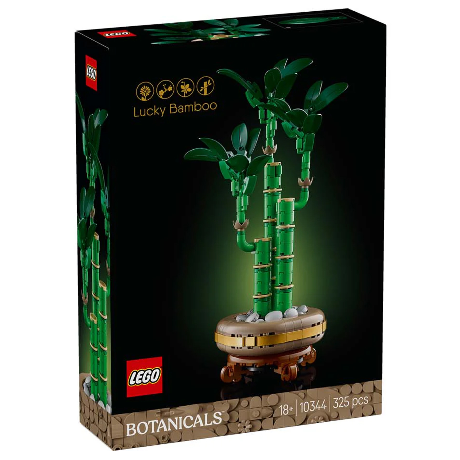 Конструктор LEGO Botanicals Счастливый Бамбук 325 дет. - фото 3