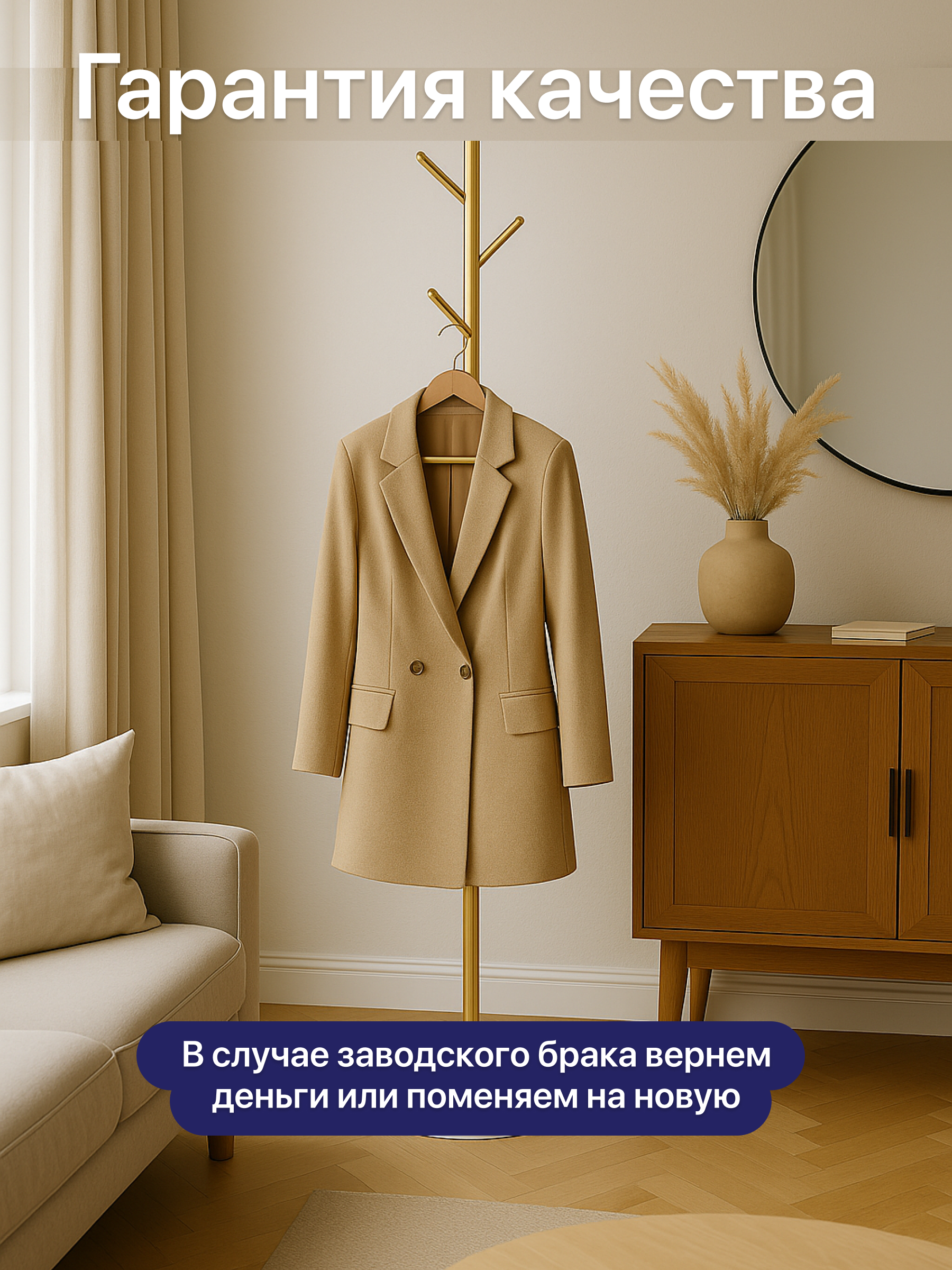 Вешалка HomDoctor напольная - фото 6