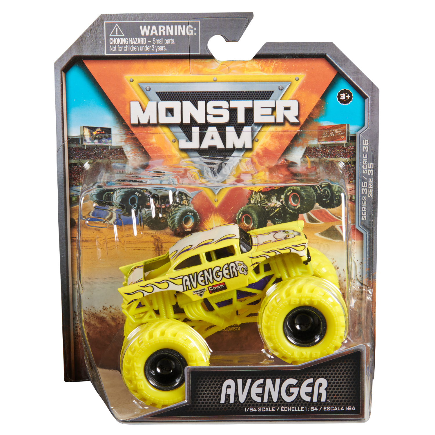 Монстр-трак Monster Jam Avenger 1:64 62978 - фото 2