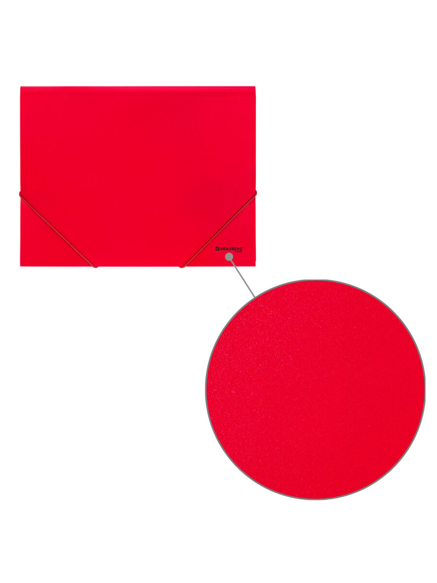 Папка для тетрадей Brauberg на резинках А4 - фото 7