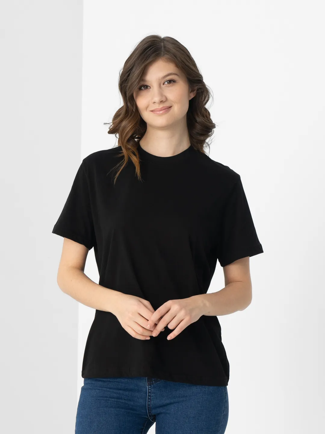 Футболка TEMPORADA CS96-TWTELB-BLACK - фото 1