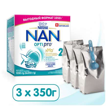 Смесь NAN 2 Optipro 1050г с 6месяцев