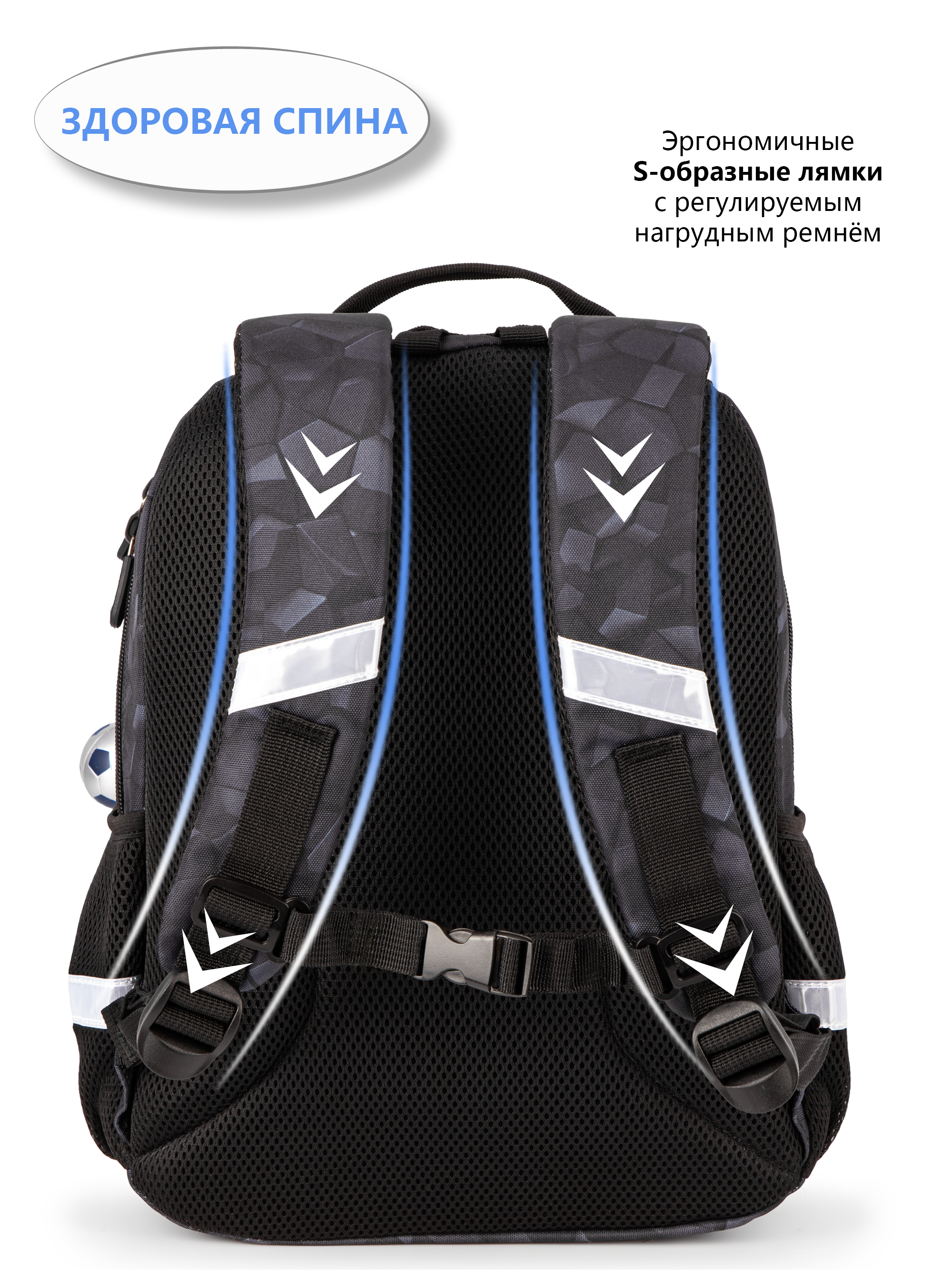 Рюкзак School Standard первокласснику набор 4 в 1 - фото 9