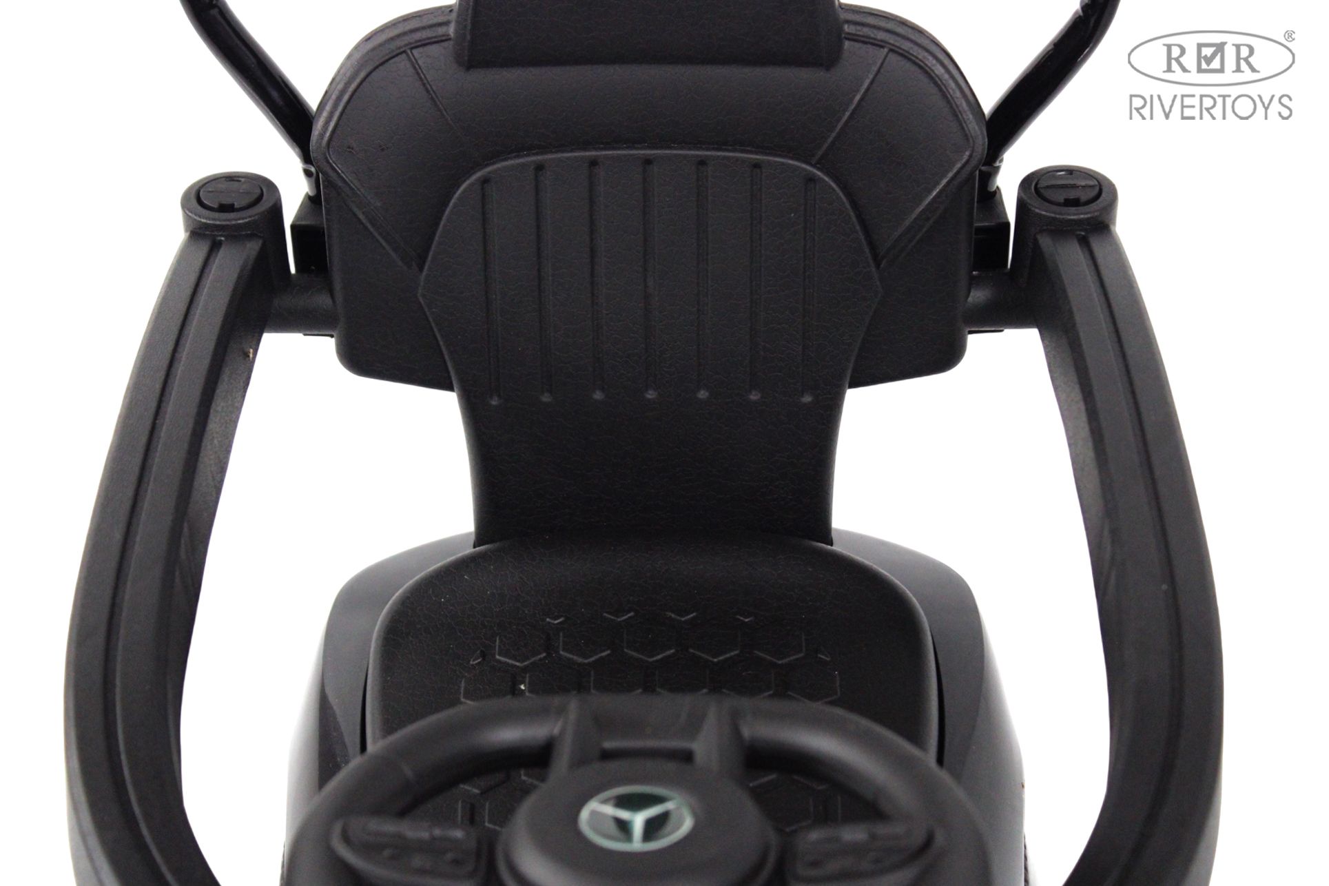 Каталка RIVERTOYS Z005ZZ-M-BLACK черный - фото 5