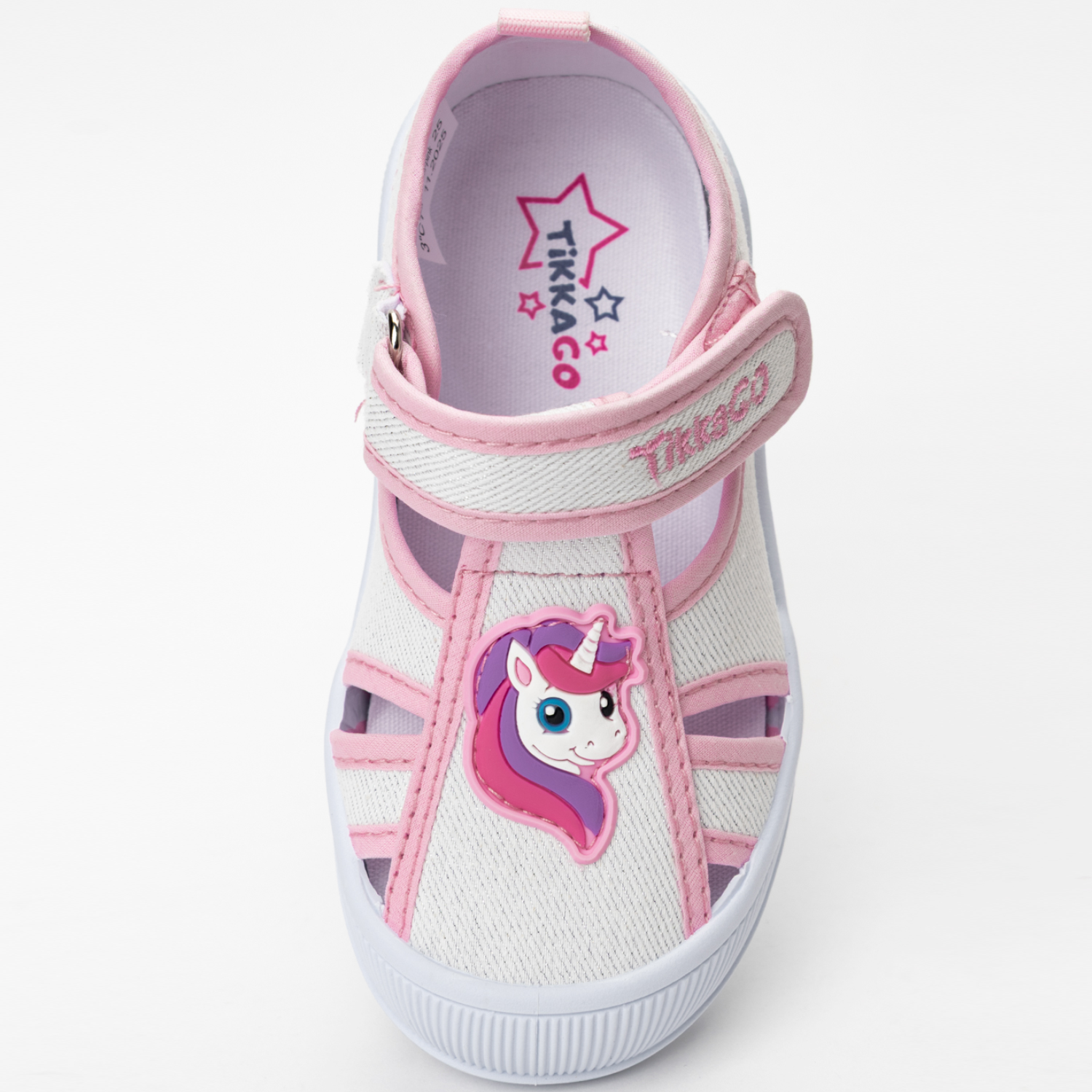 Сандалии TikkaGo 4J25_25422_white-pink - фото 6