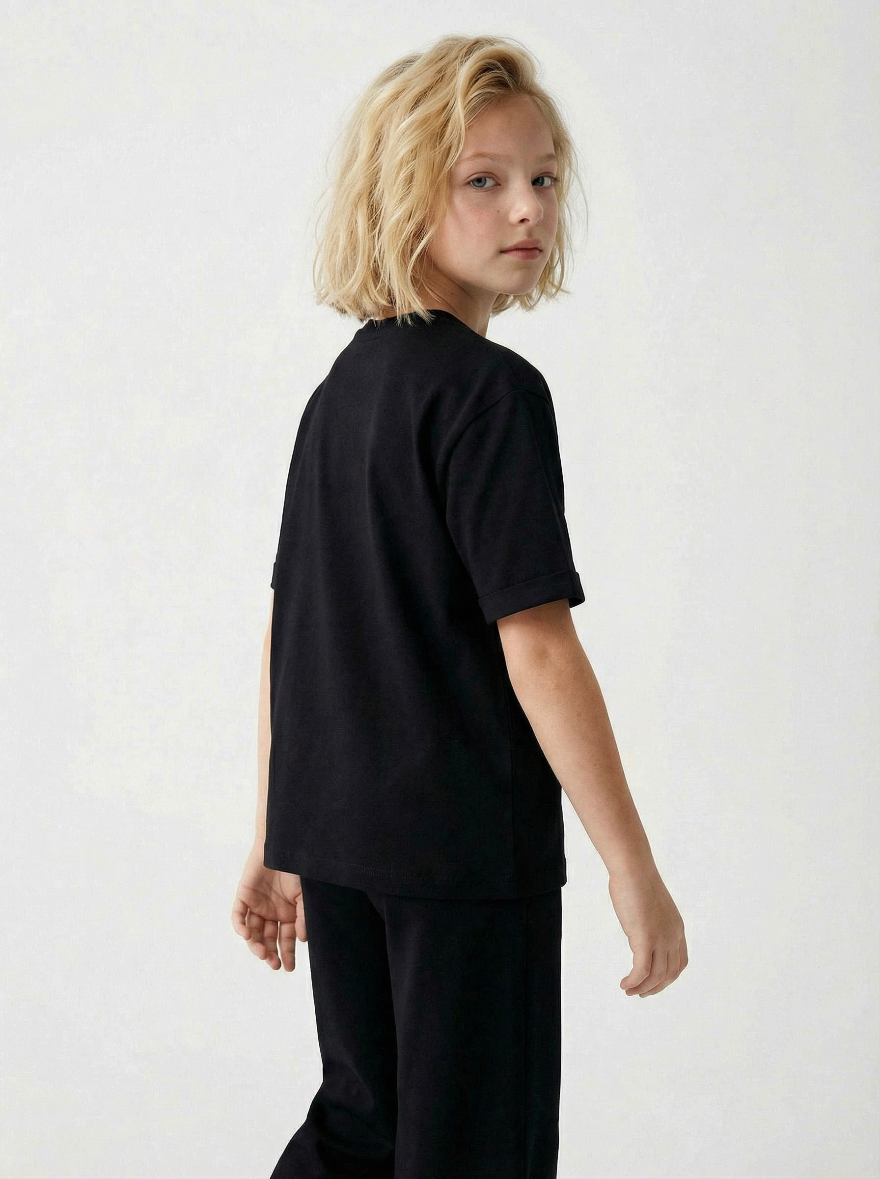 Костюм KiMMi co К-14087060 черный - фото 3