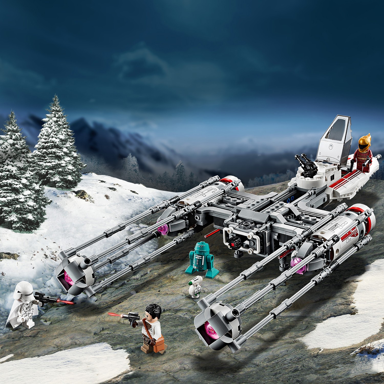 Конструктор LEGO Star Wars Звездный истребитель типа Y - фото 8