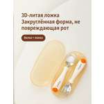 Набор детских столовых приборов thyseed оранжевый