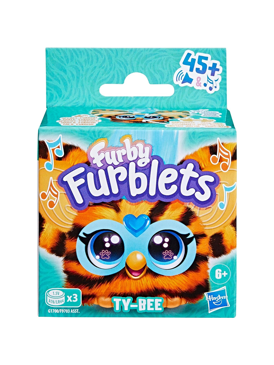 Мягкая игрушка Hasbro Furby Ферби брелок Ty-Bee - фото 3