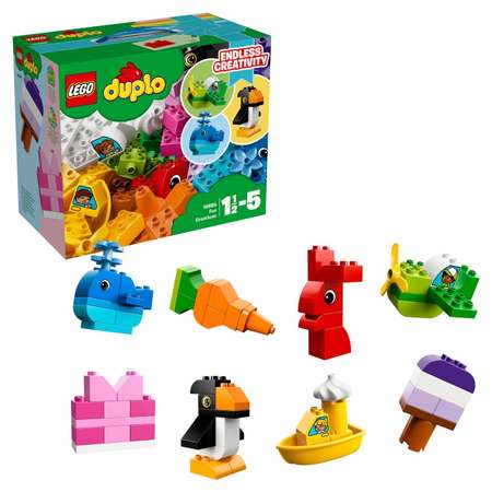 Конструктор LEGO DUPLO Весёлые кубики блочный