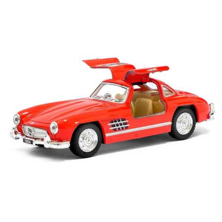 Автомобиль KINSMART Mercedes 300SL 1954 красная 1:36
