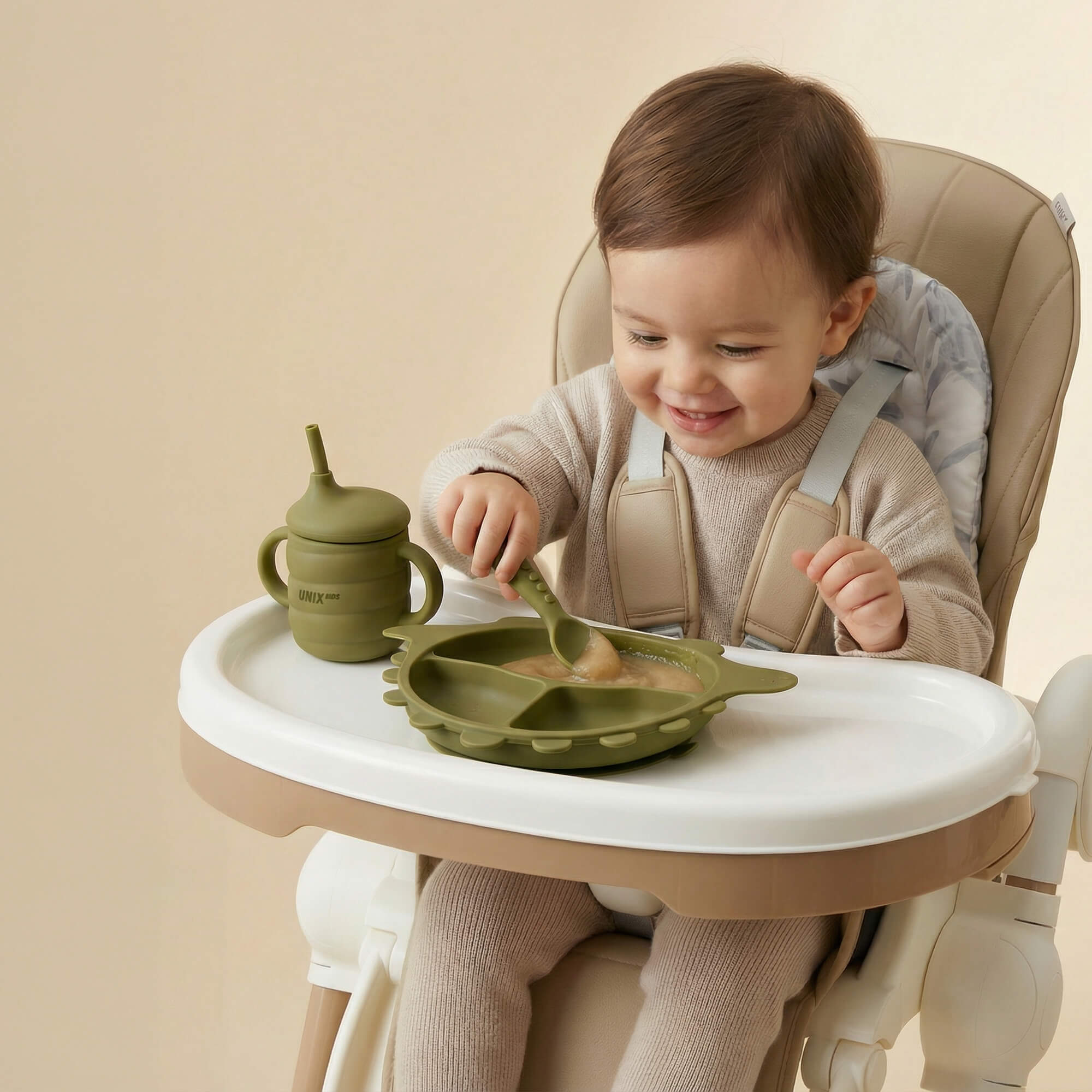 Набор посуды UNIX Kids Набор посуды для кормления 9 предм. - фото 27