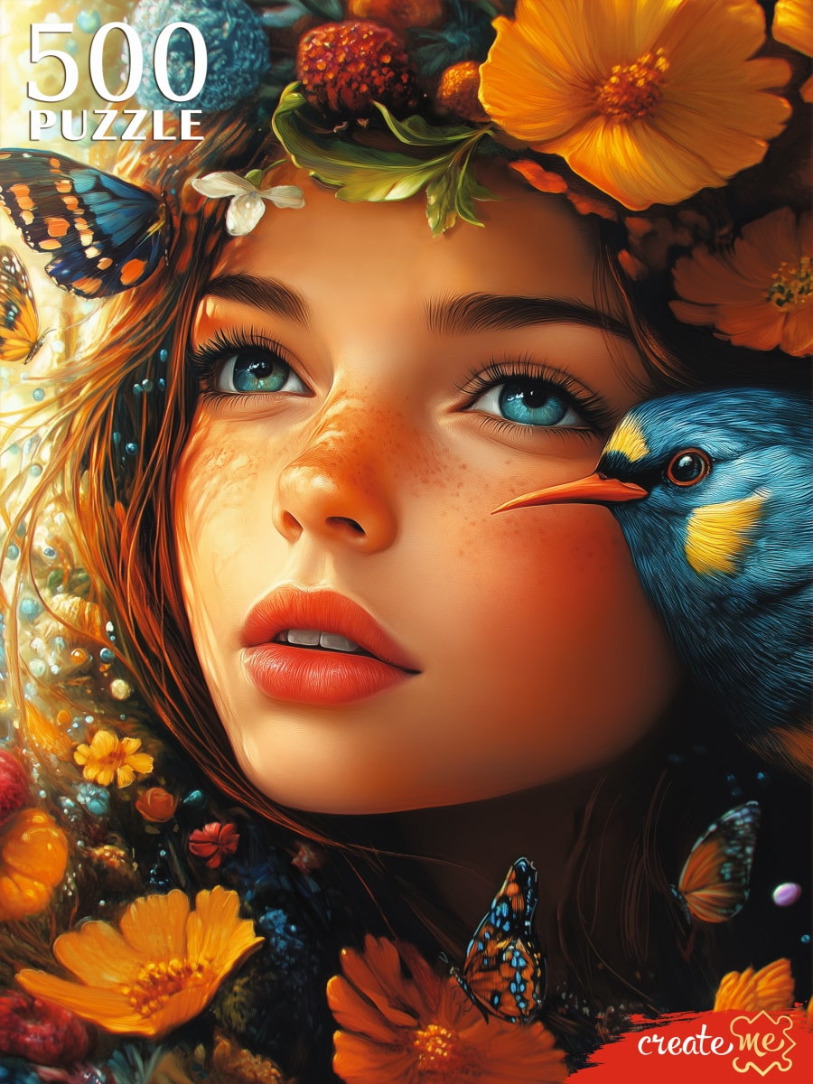 Пазл Рыжий кот классический - фото 1