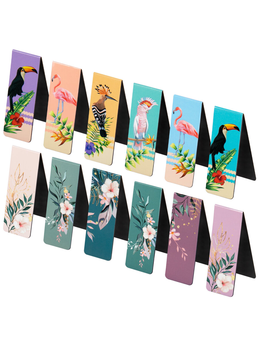 Магнитная закладка Brauberg 12 шт. - фото 15