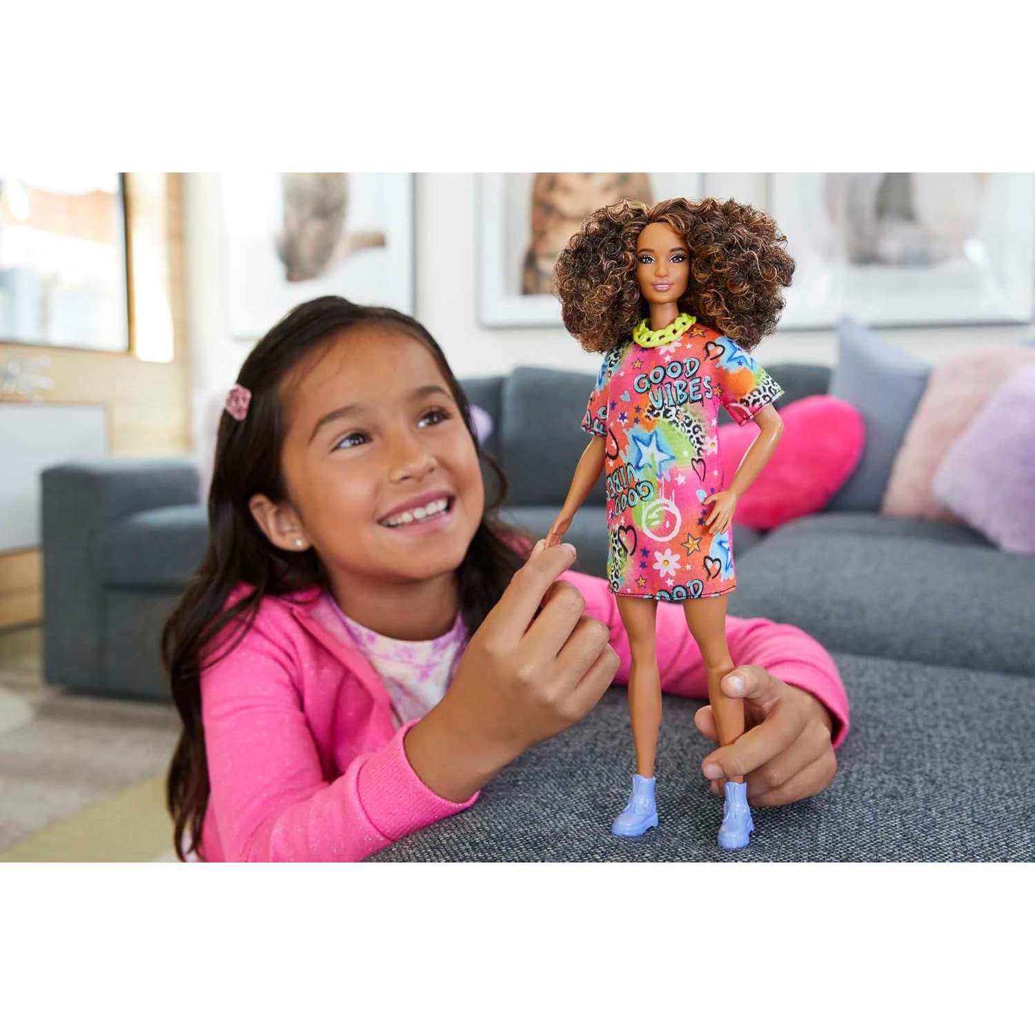 Кукла модельная Barbie Игра с модой FBR37 - фото 6