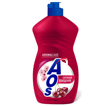 Средство для мытья посуды AOS Сочная вишня 450 г