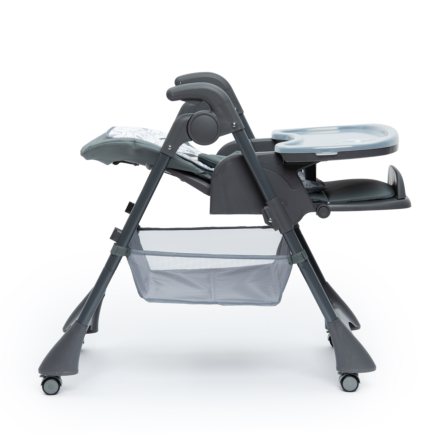 Стульчик для кормления BabyGo Sweet Meals серый - фото 11