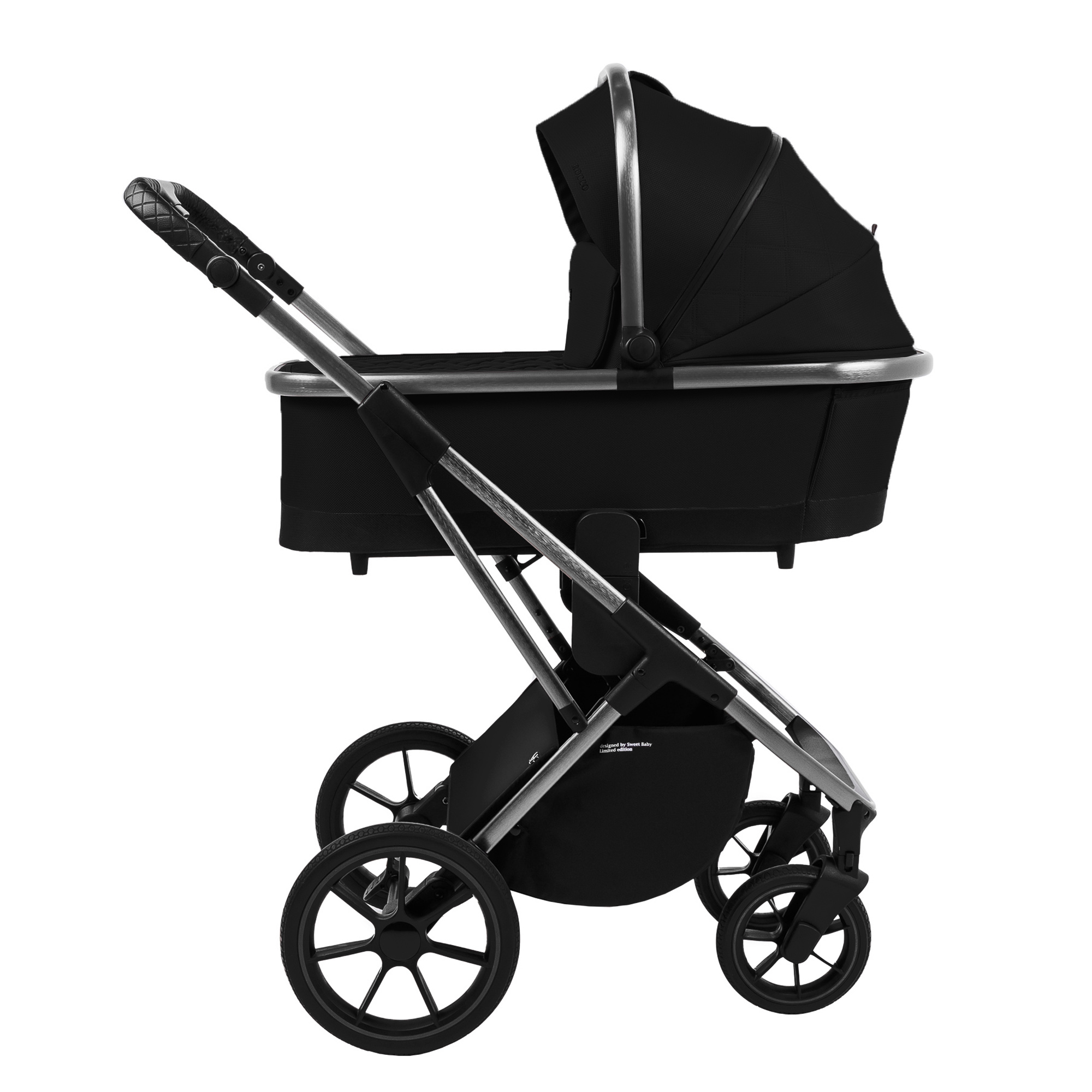 Коляска 2в1 Sweet Baby Rocco Black черный - фото 23