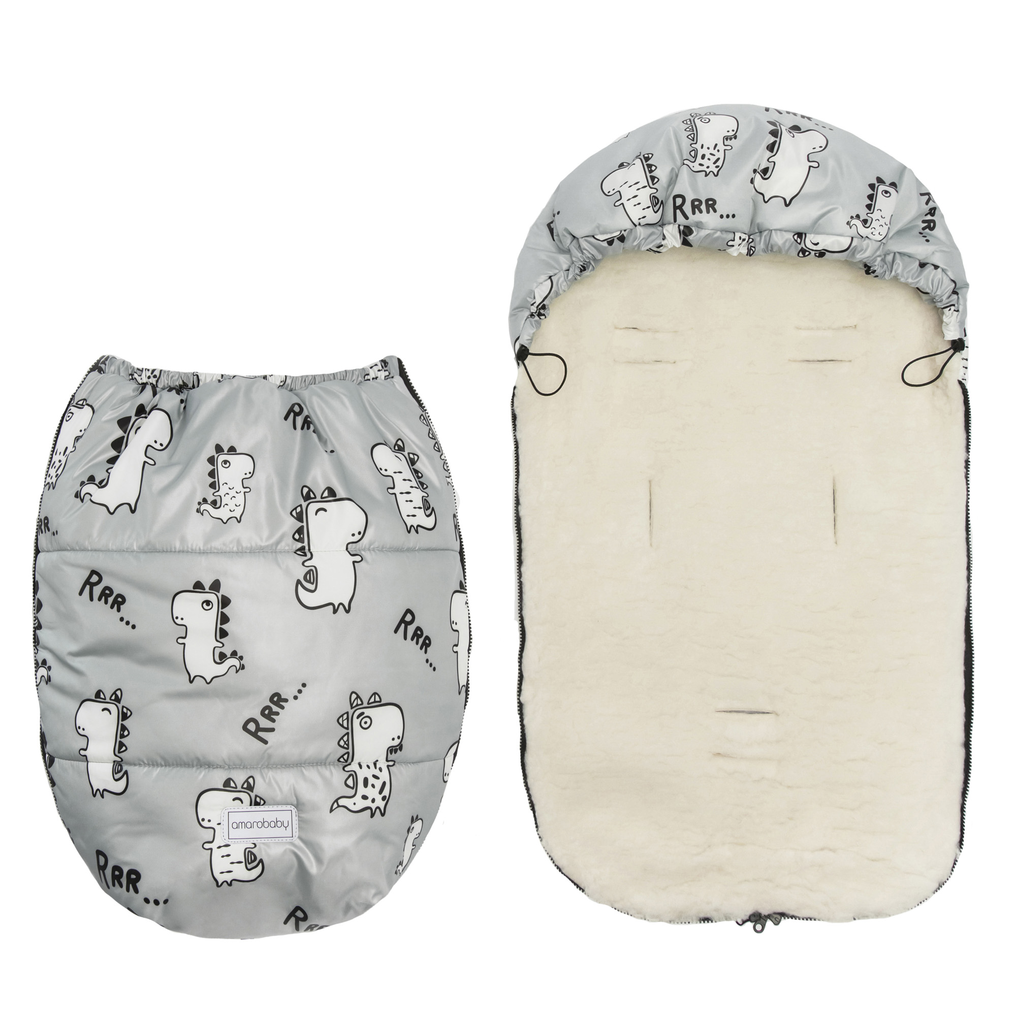 Конверт в коляску Amarobaby Snowy Baby - фото 14