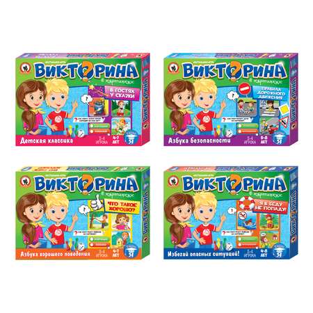 Настольная игра Русский стиль Викторина в ассортименте