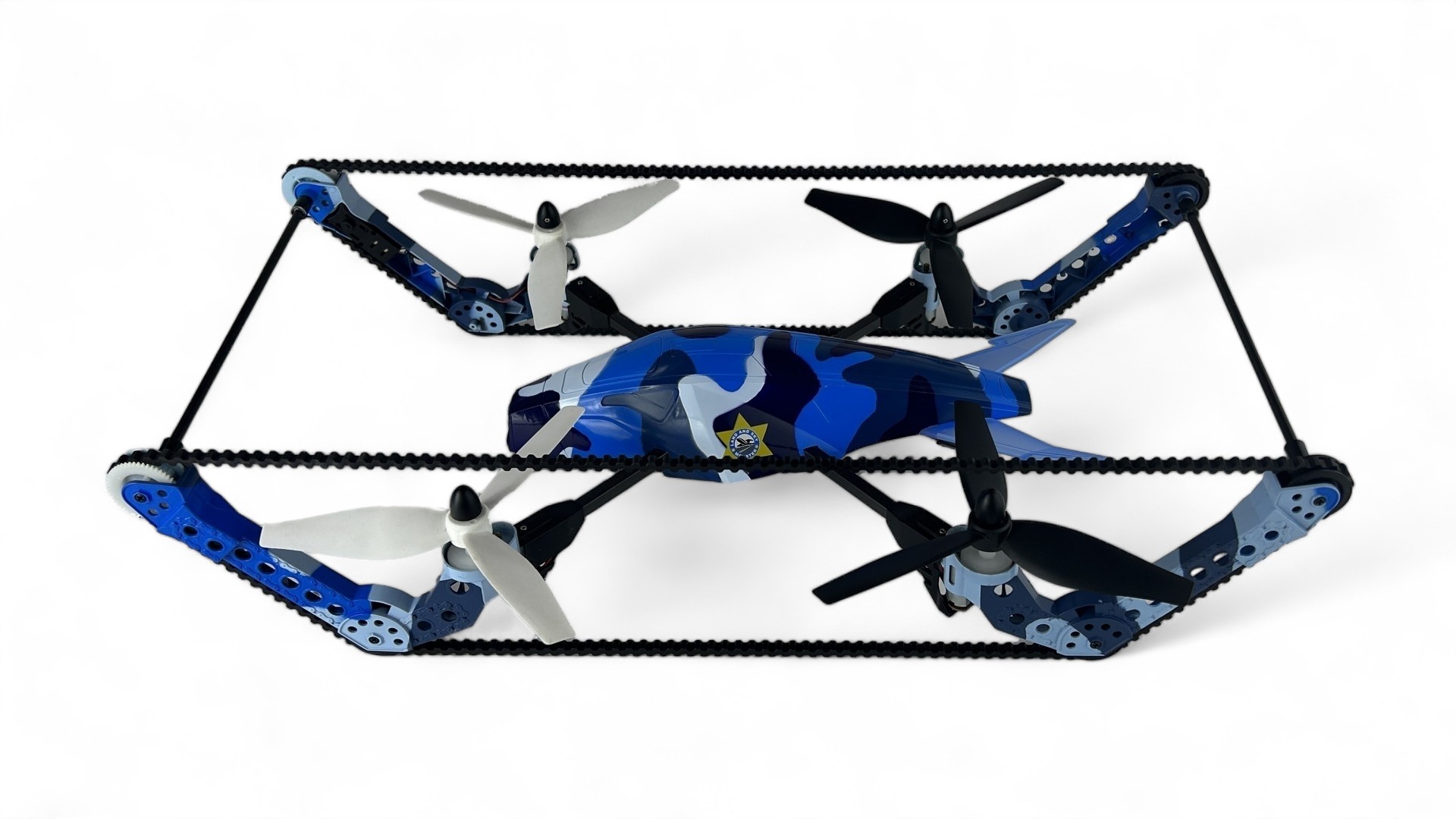 Квадрокоптер РУ WL TOYS Flying Tank - фото 3