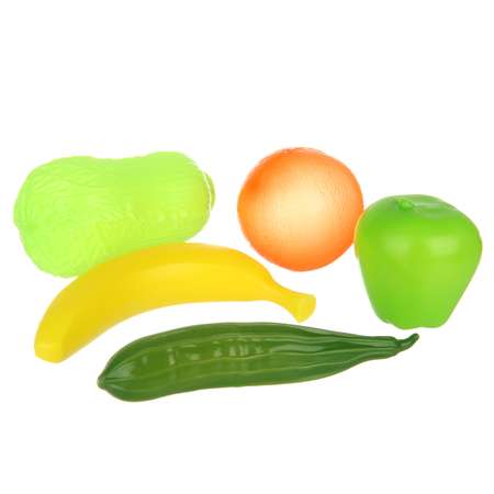 Игровой набор Veld Co продукты, прилавок, касса, тележки и корзинки