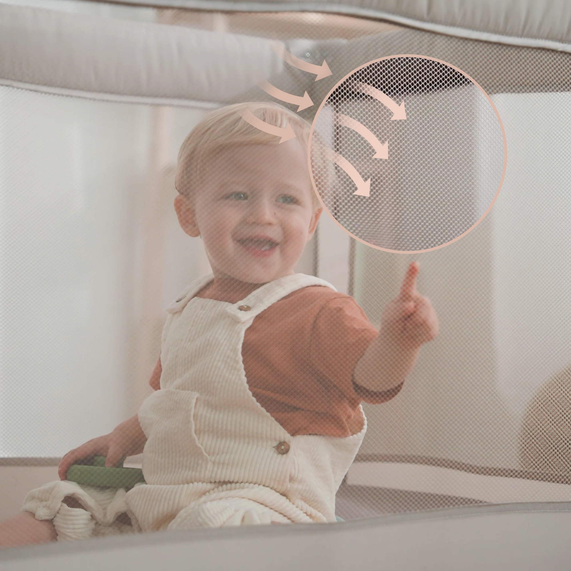 Манеж кровать Lionelo бежевый LO-AMELIE BEIGE SAND - фото 21