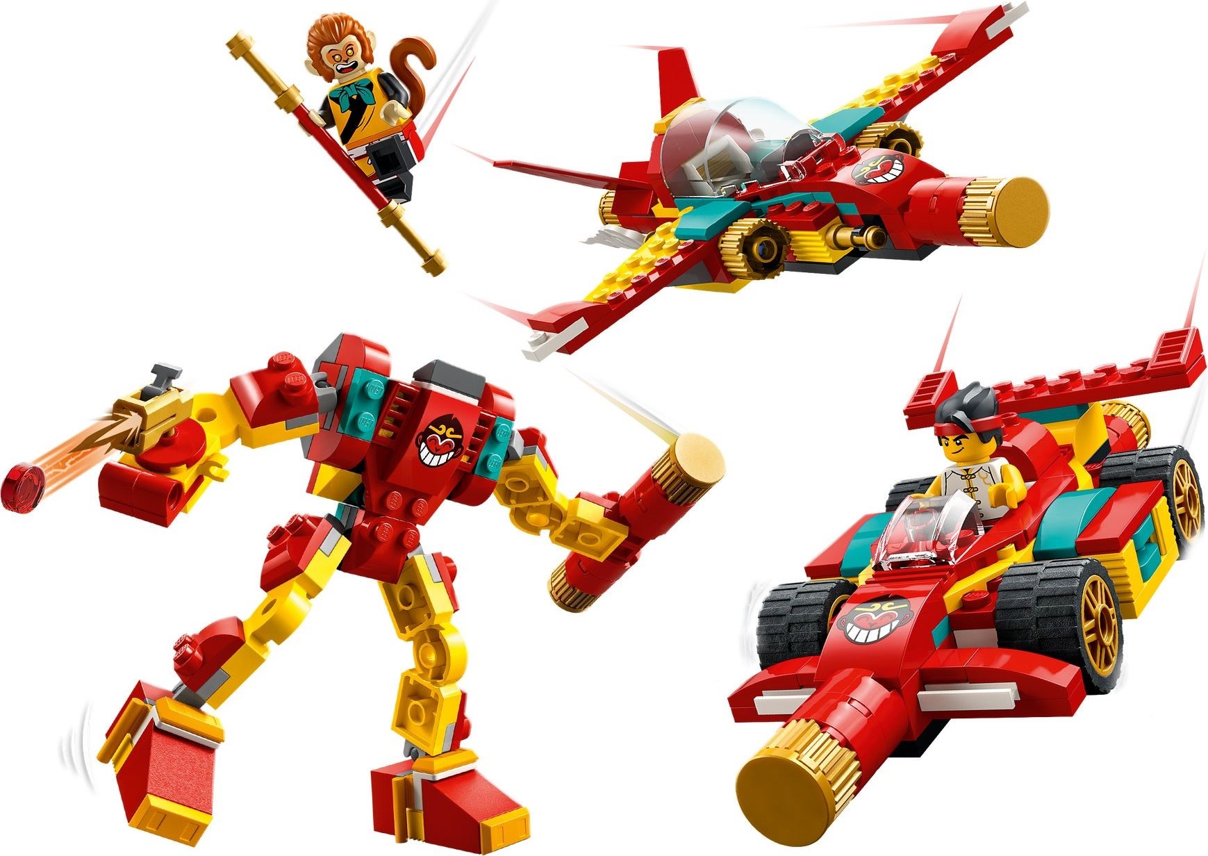 Конструктор LEGO Monkie kid Творения посоха Манки Кида 309 дет. - фото 7