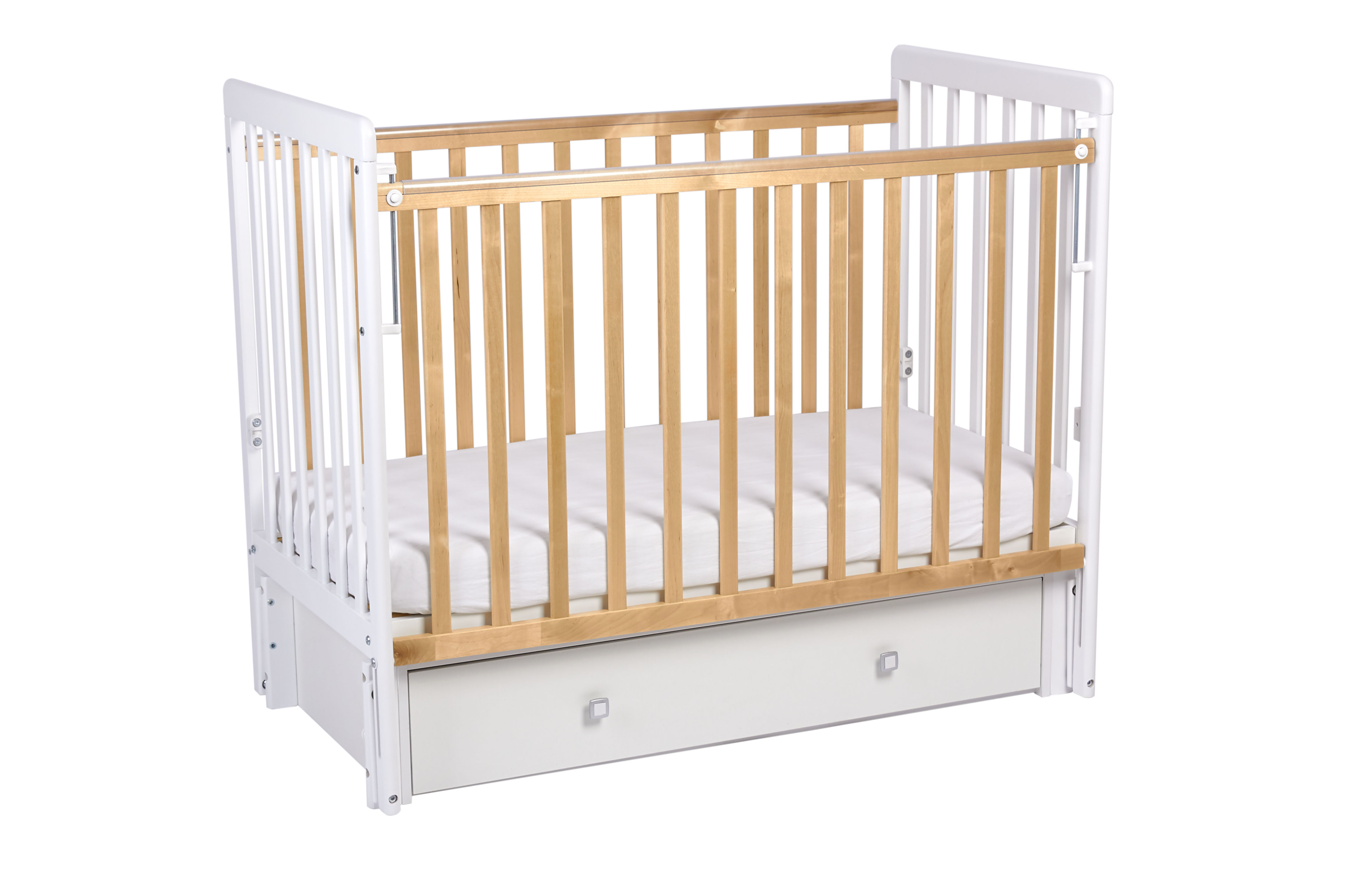 Детская кроватка Polini kids прямоугольная, универсальный маятник - фото 8