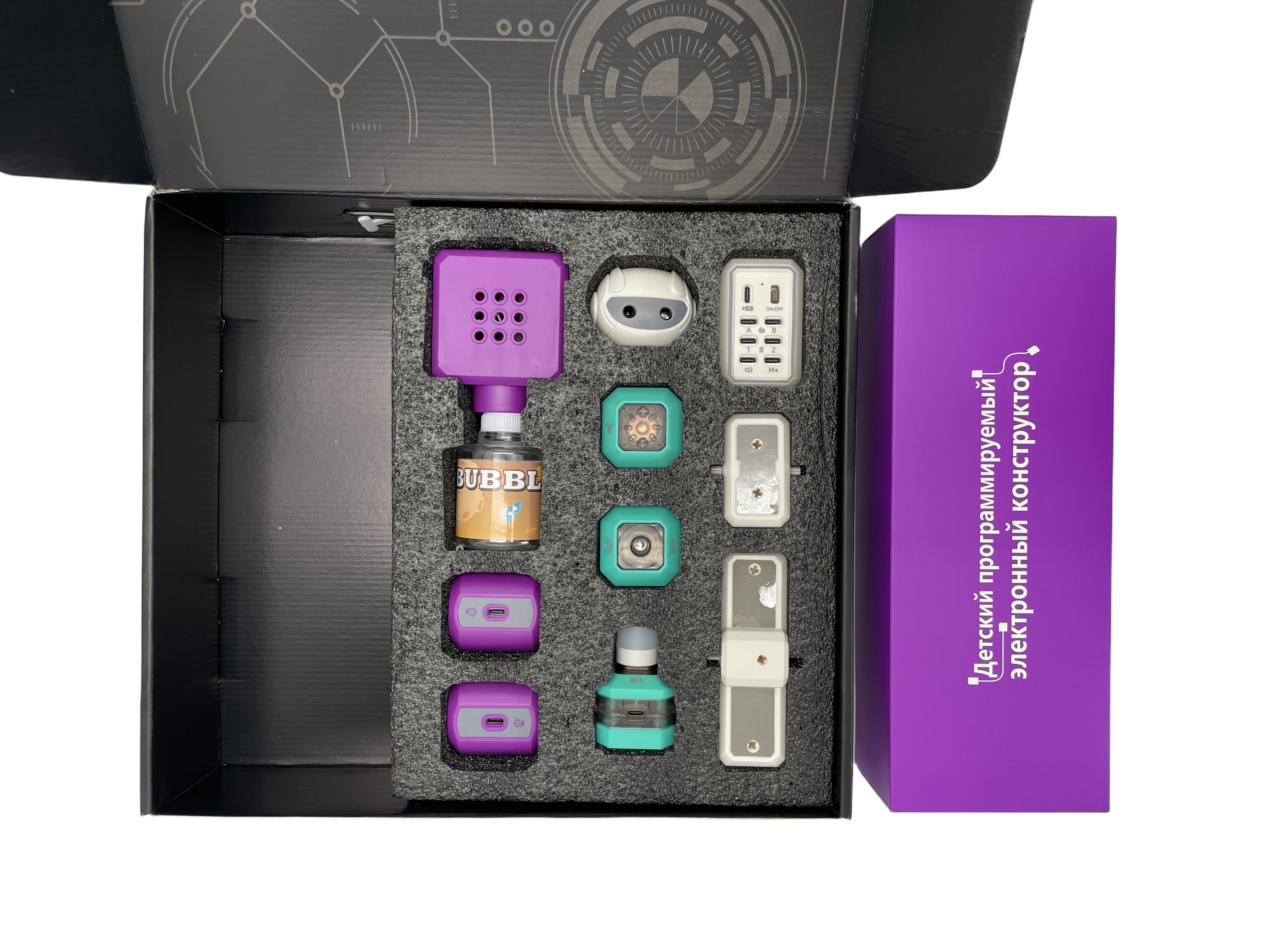 Конструктор SCIENCE EDUCATION Робототехника 402 эксперимента электронный 197 дет. - фото 12