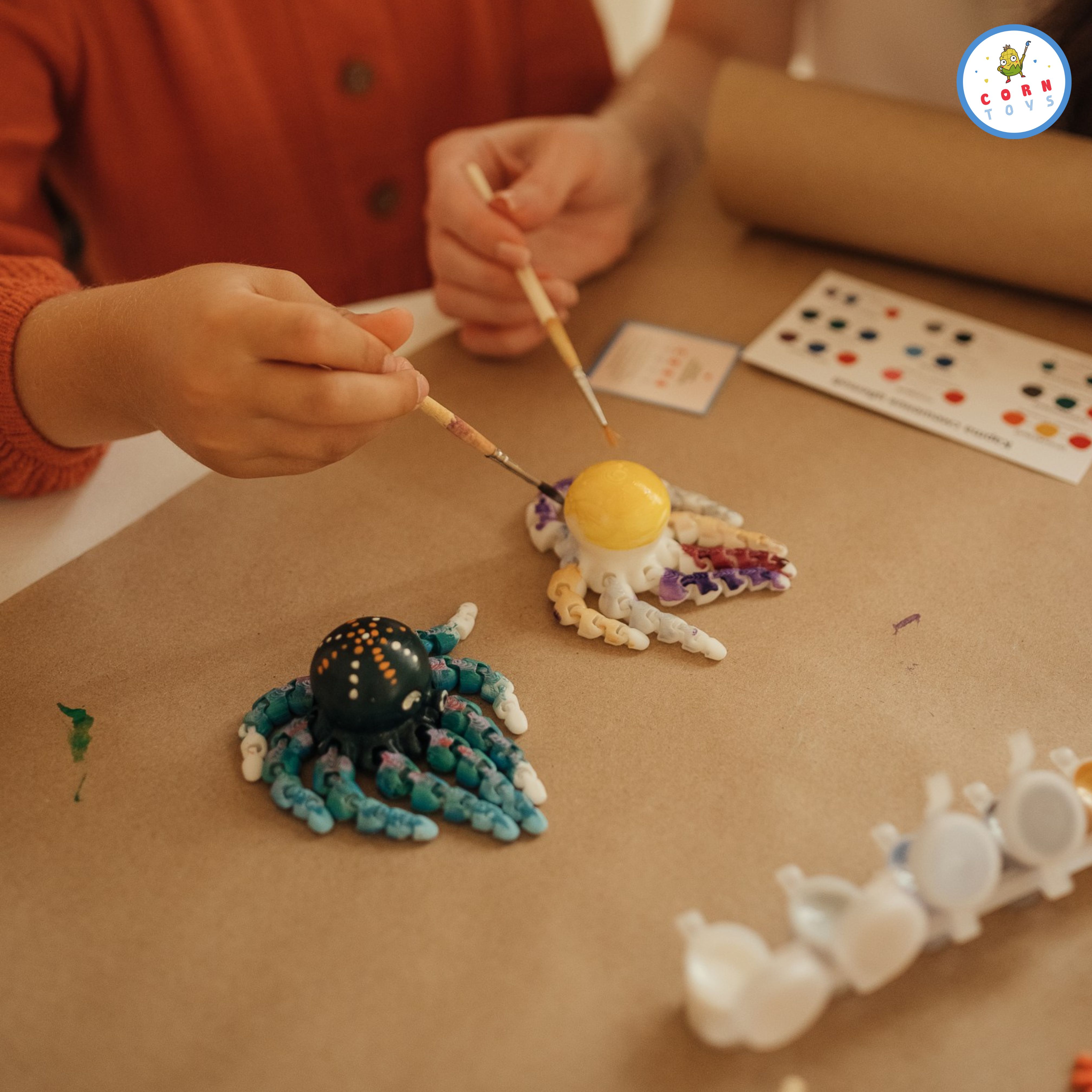Набор для творчества Corntoys Осьминог Oswald - фото 8
