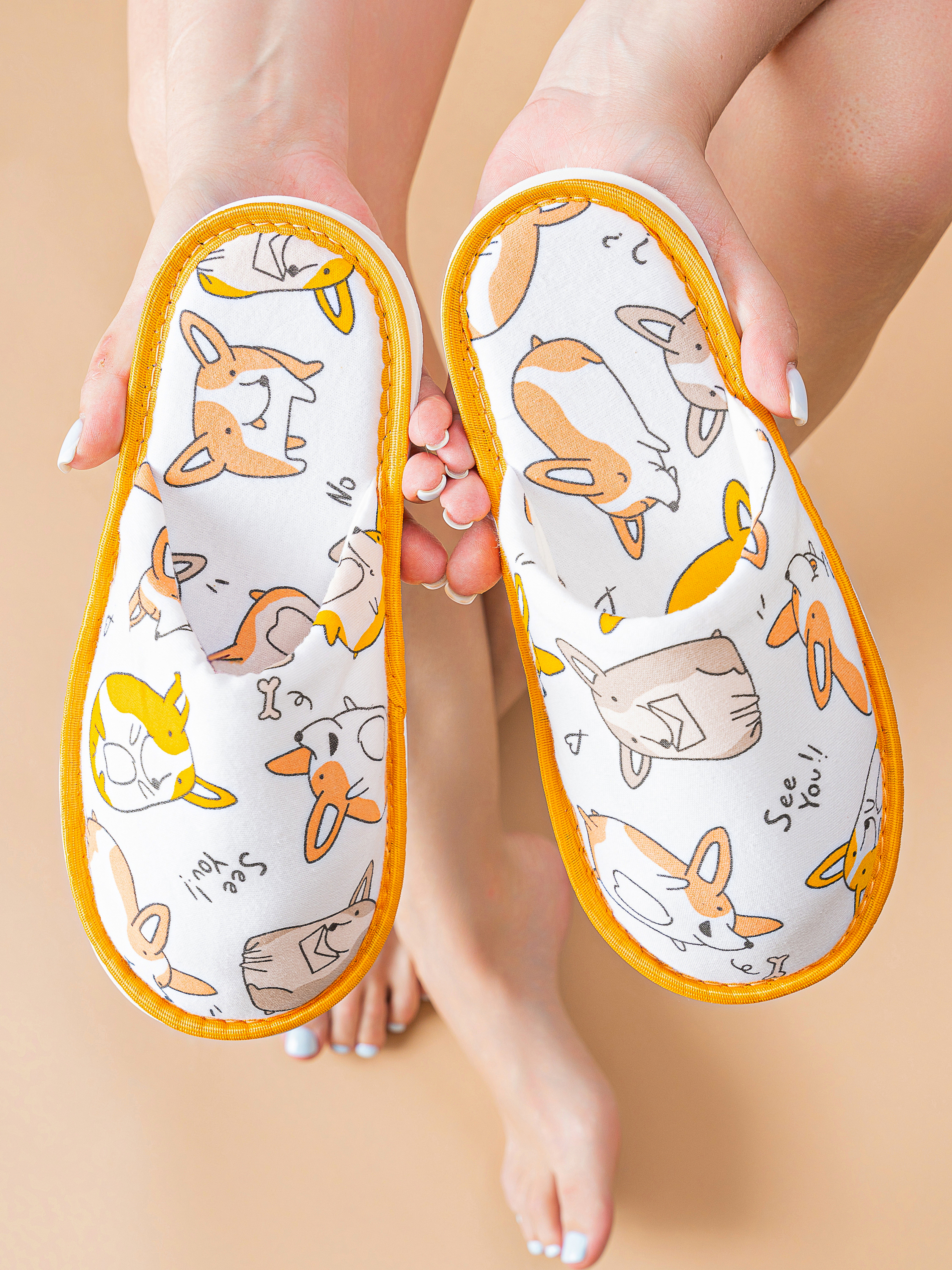 Тапочки IVShoes С-6ДМ(д)-МР/корги - фото 6