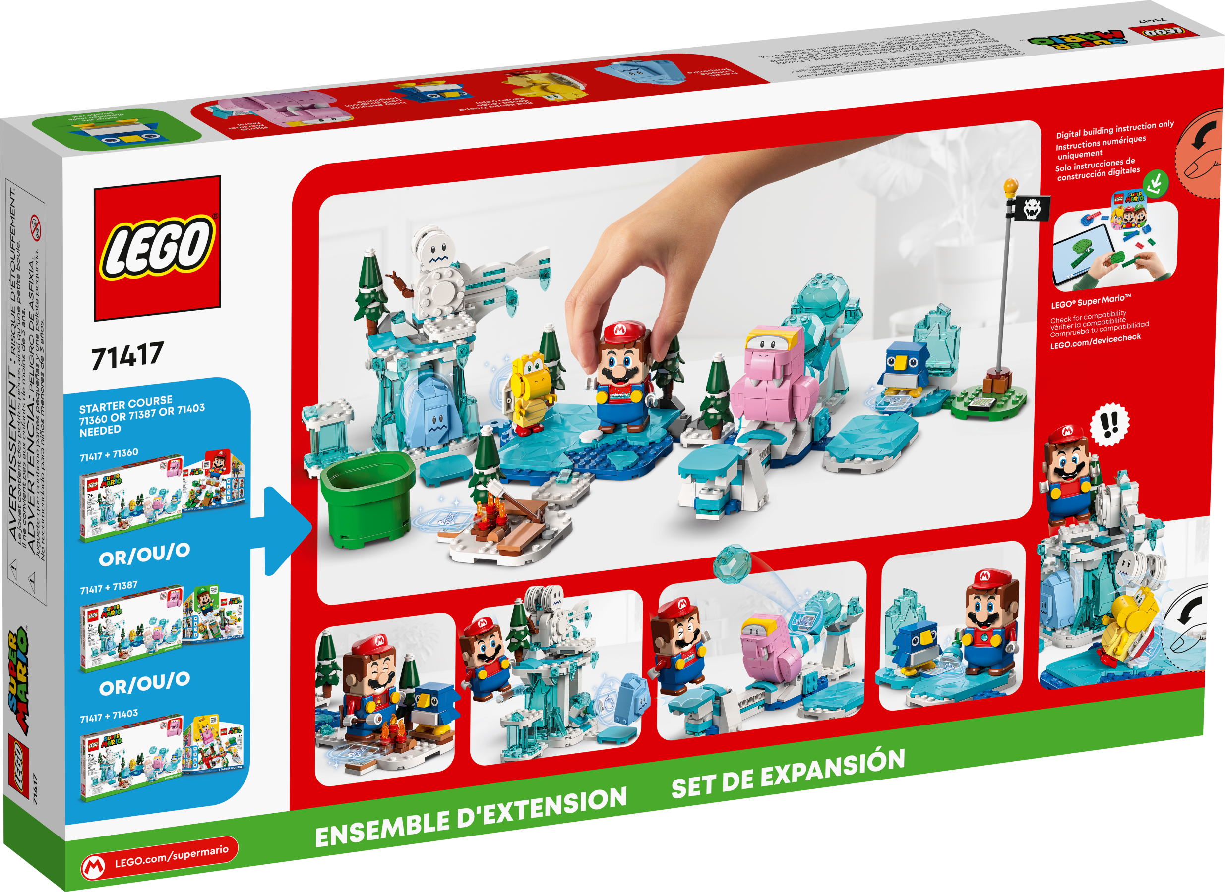 Конструктор LEGO Super Mario Конкдор Ноггин Боппер блочный - фото 4
