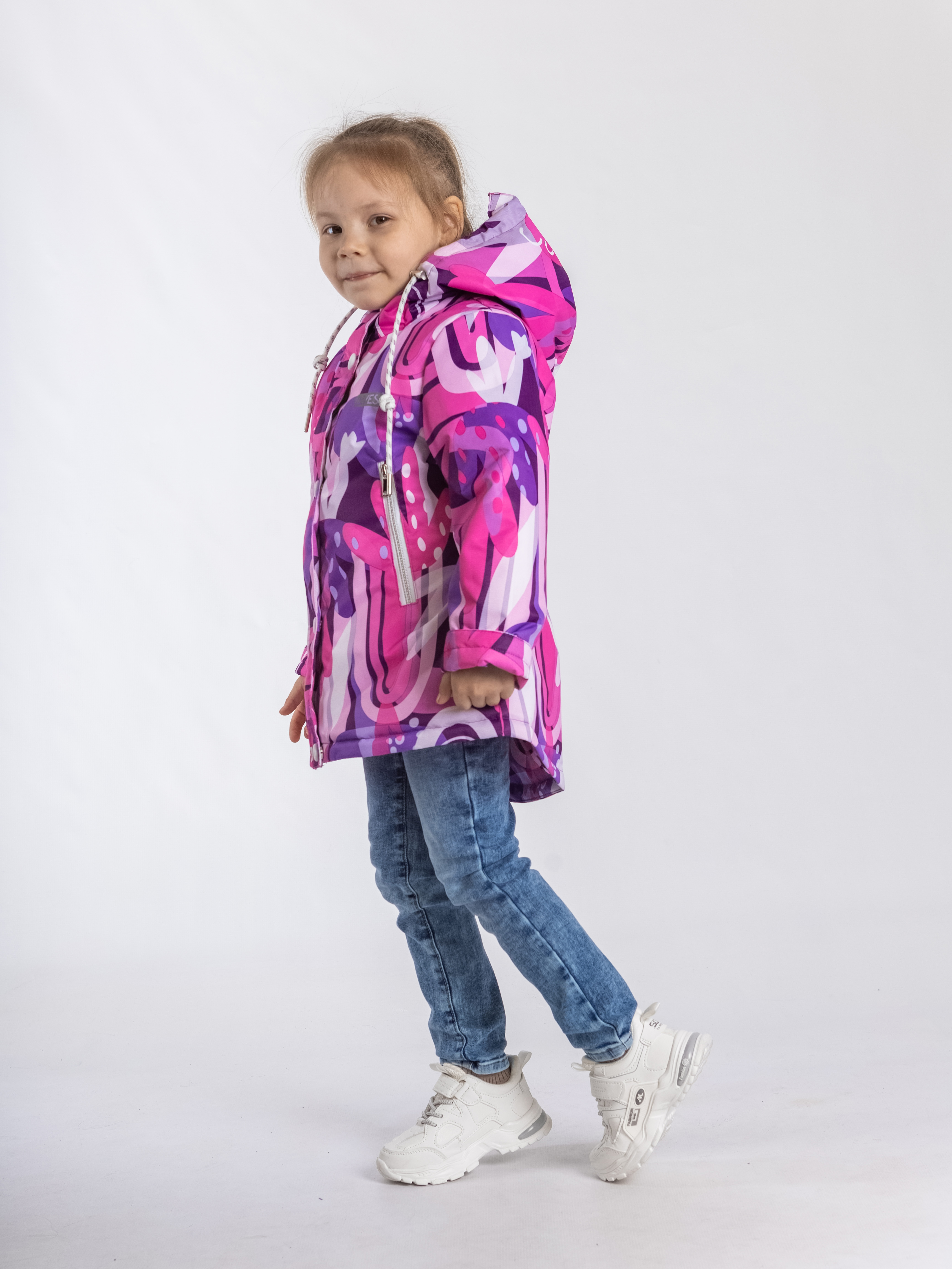 Куртка ILVES ILV-A-185/2 бордовый/фиолетовый - фото 6