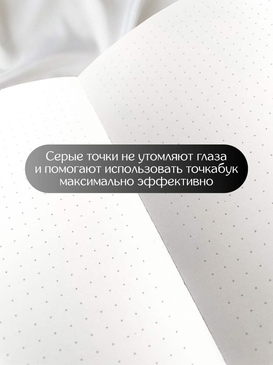 Блокнот Проф-Пресс точкабук черный А5 48 лист. - фото 4