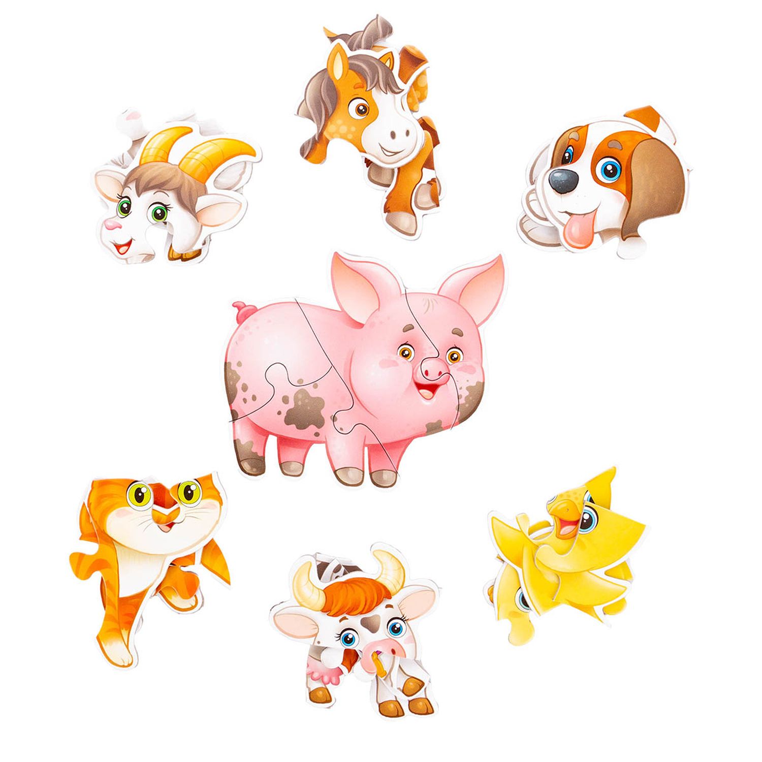 Игрушка KiddieArt пазл - фото 9