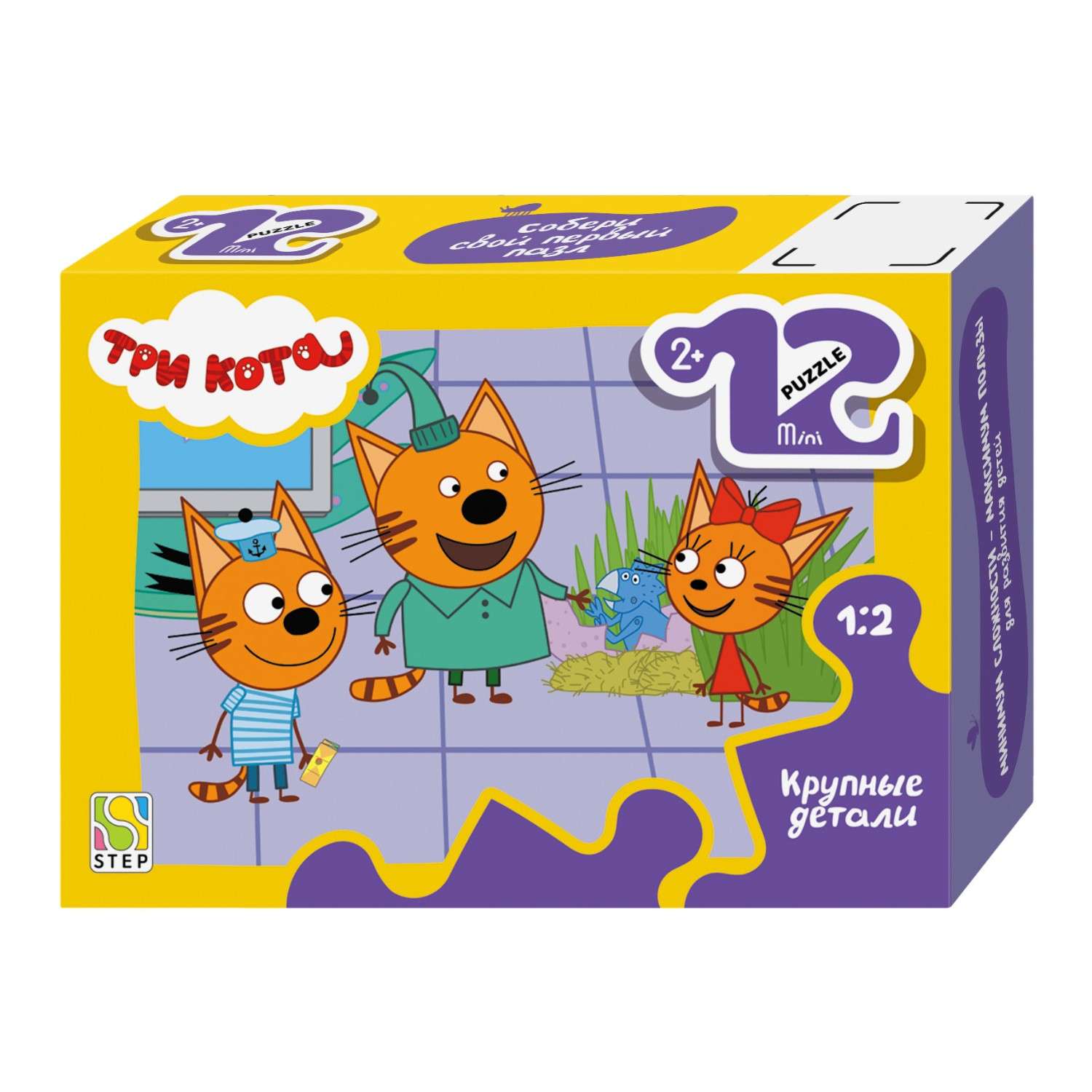 Пазл Step Puzzle 12 элементов в ассортименте - фото 2