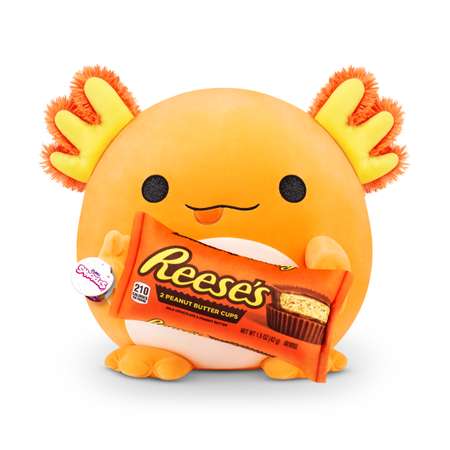 Игрушка мягкая Zuru 5 Surprise Snackles Аксолотль 77511P-W2