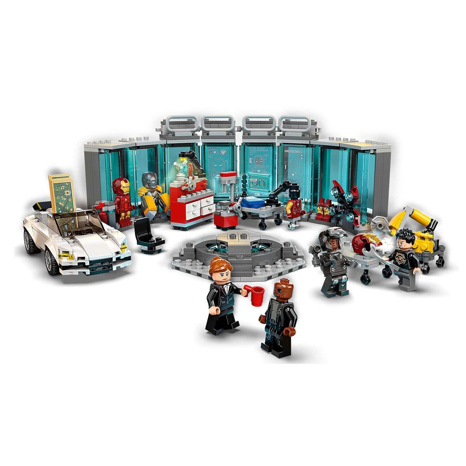 Конструктор LEGO Marvel Super Heroes Iron Man Armory 496 дет. - фото 3