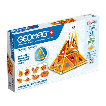 Конструктор Geomag магнитный 78 дет.