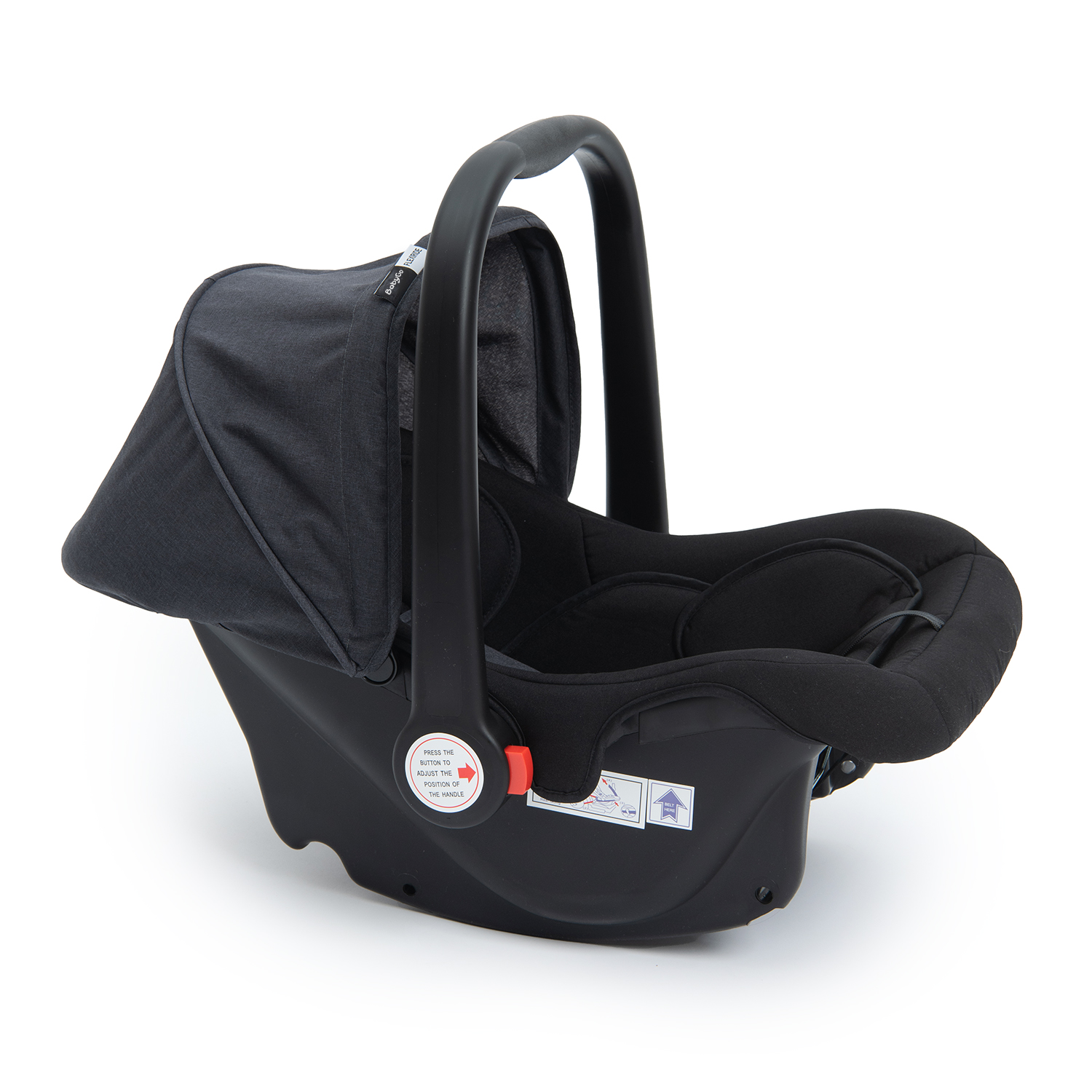 Коляска 3в1 BabyGo FlexiRide New серый - фото 20