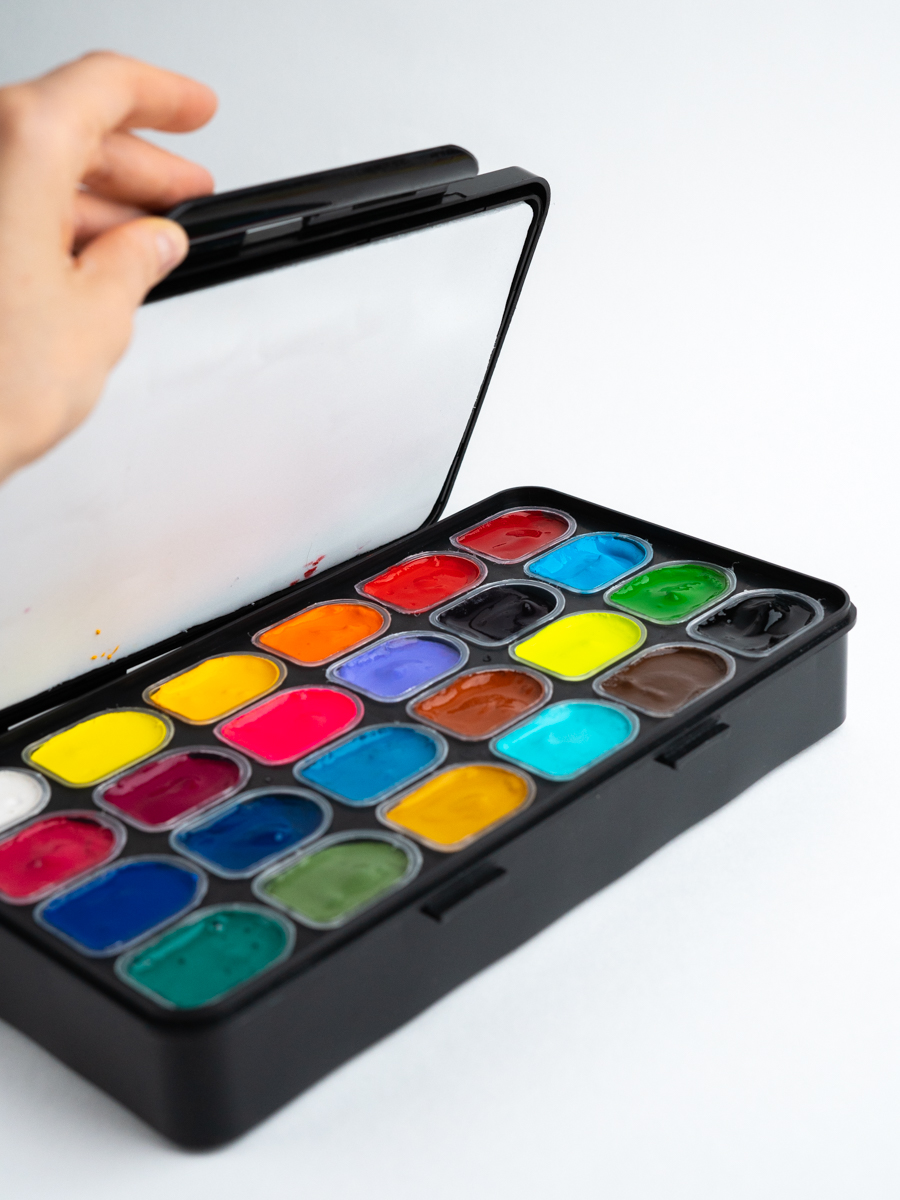 Краски гуашь Малевичъ 24 цв. - фото 14