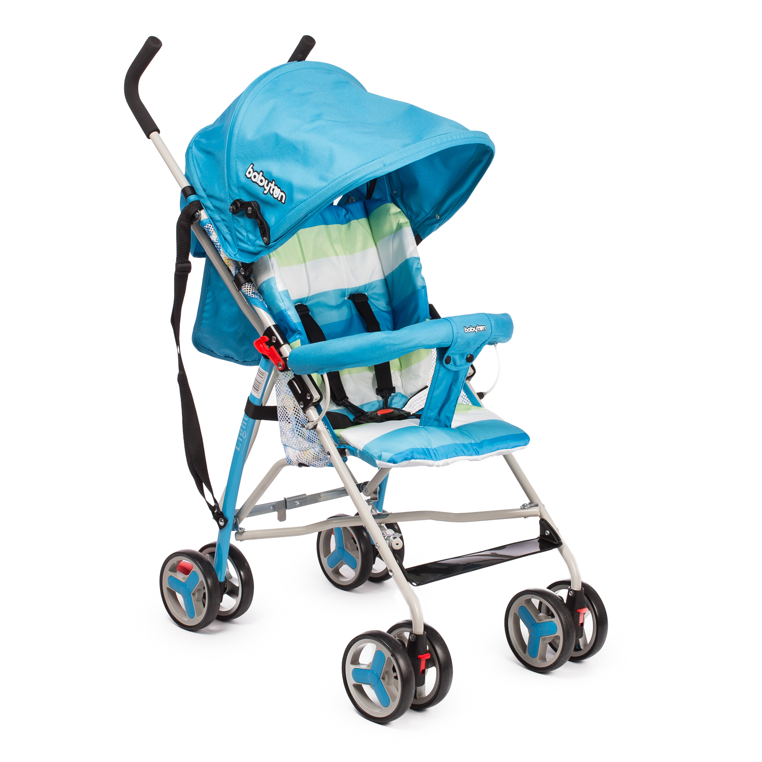 Коляска прогулочная Babyton Light Blue голубой - фото 1
