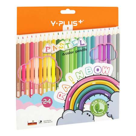 Карандаши пастельные Y-plus 24 шт.