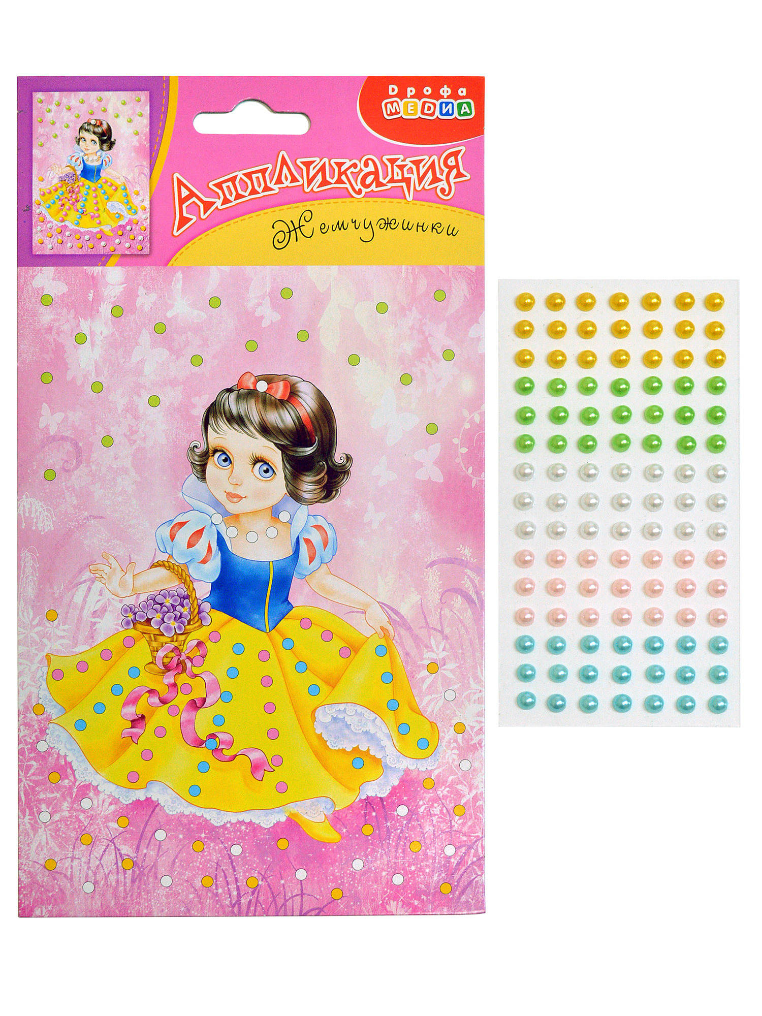 Набор для творчества Дрофа-Медиа аппликация Белоснежка - фото 2