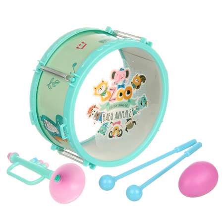 Игрушка музыкальная Veld Co барабаны, труба, маракас