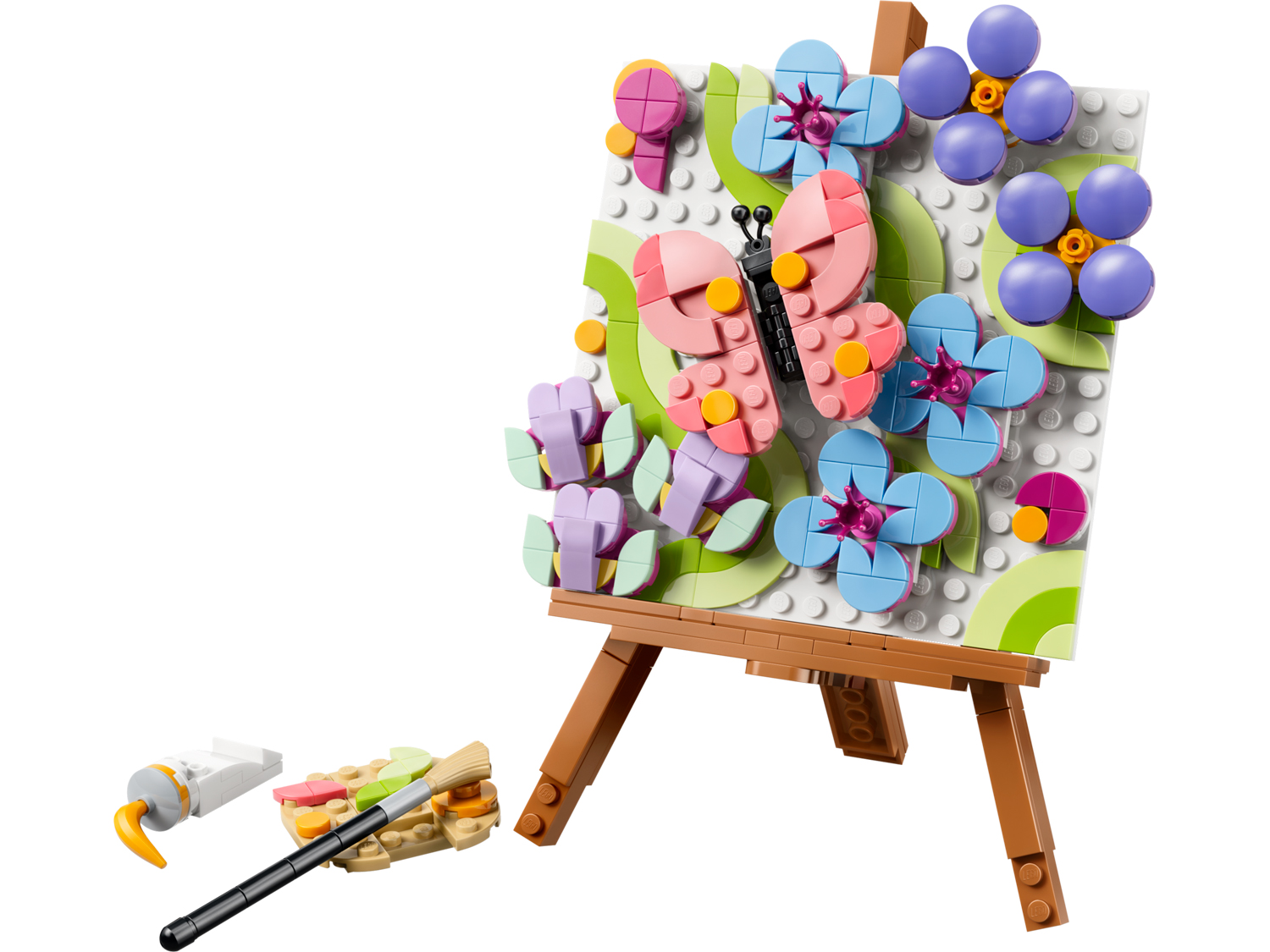 Конструктор LEGO Creator Цветочная картина 348 дет. - фото 8