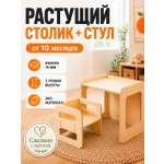 Комплект мебели Di toys кубик (стол, стул)