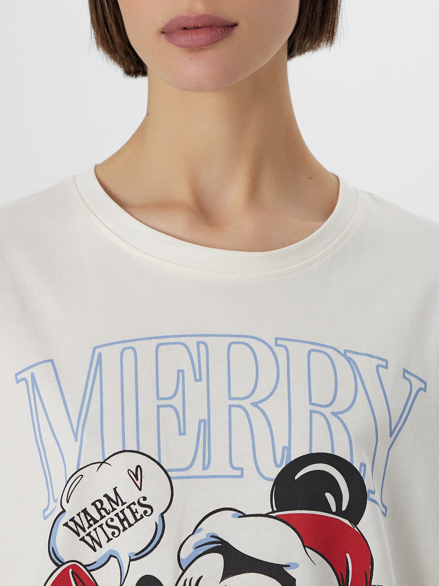 Пижама Mark Formelle (Марк Формэль) 592592/молочный +НГ рисунки на молочном - фото 6